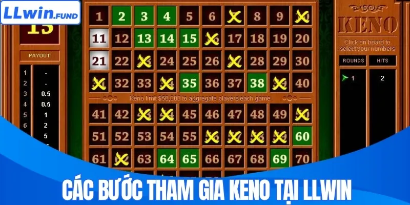 Keno LLWIN – Trò Chơi Siêu Tốc, Thắng Lớn Chỉ Trong Vài Phút