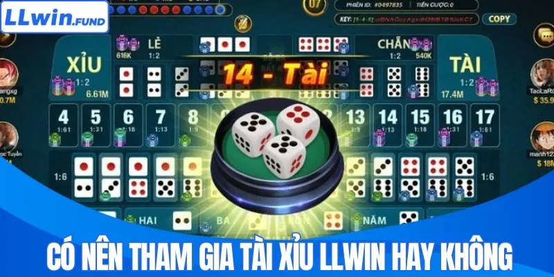 Tham Gia Tài Xỉu LLWIN - Cơ Hội Đổi Đời Trong Tầm Tay