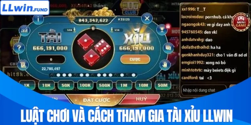 Tham Gia Tài Xỉu LLWIN - Cơ Hội Đổi Đời Trong Tầm Tay