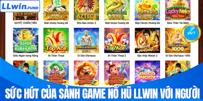 Nổ Hũ LLWIN - Săn Jackpot Khủng Và Trải Nghiệm Đẳng Cấp