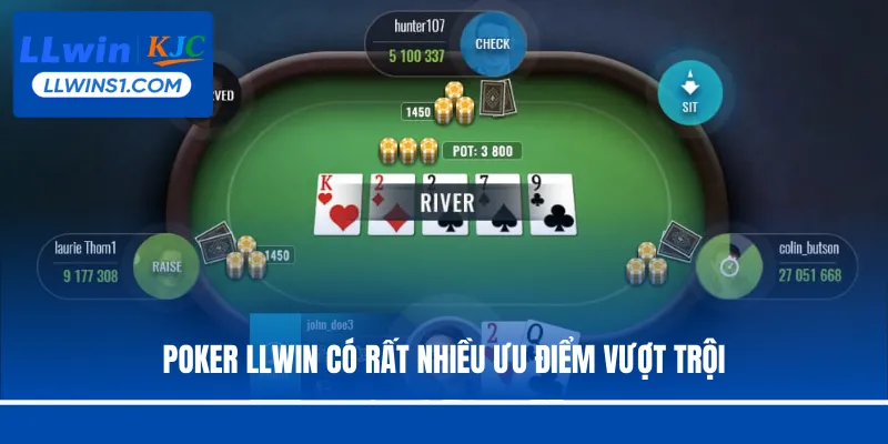 Poker LLwin - Game Bài Đỉnh Cao Trả Thưởng Hậu Hĩnh